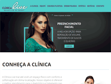 Tablet Screenshot of clinicalive.com.br
